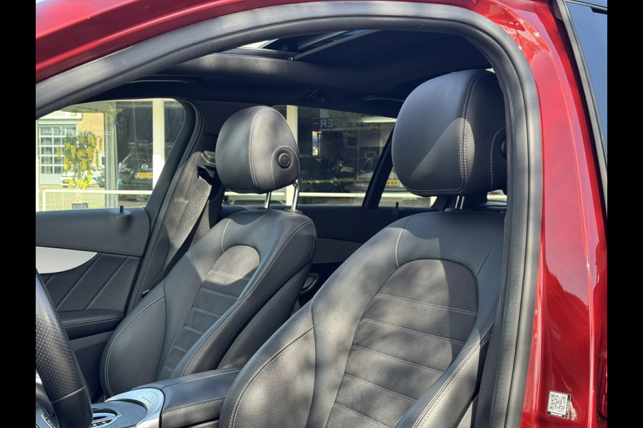 Mercedes-Benz C-Klasse Estate 180 Business Solution AMG Line/Nigh Pakk. | Pano, Leder/Alcan., Carplay/Android, Stoelverw., 18''