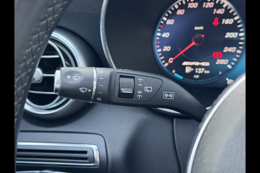 Mercedes-Benz C-Klasse Estate 180 Business Solution AMG Line/Nigh Pakk. | Pano, Leder/Alcan., Carplay/Android, Stoelverw., 18''