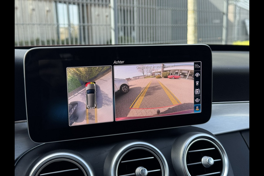 Mercedes-Benz C-Klasse Estate 180 Business Solution AMG Line/Nigh Pakk. | Pano, Leder/Alcan., Carplay/Android, Stoelverw., 18''