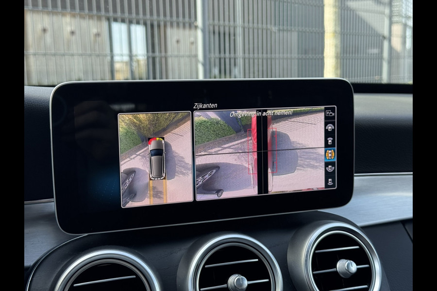 Mercedes-Benz C-Klasse Estate 180 Business Solution AMG Line/Nigh Pakk. | Pano, Leder/Alcan., Carplay/Android, Stoelverw., 18''