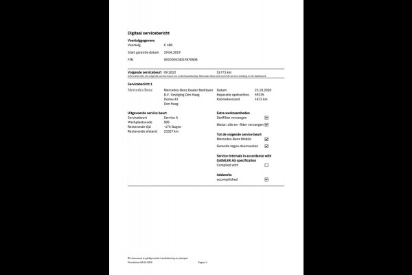 Mercedes-Benz C-Klasse Estate 180 Business Solution AMG Line/Nigh Pakk. | Pano, Leder/Alcan., Carplay/Android, Stoelverw., 18''