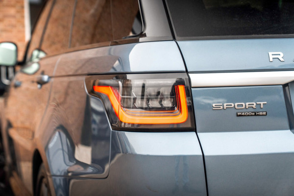 Land Rover Range Rover Sport 2.0 P400e HSE Dynamic 404 PK Luchtvering Pano Keyless Trekhaak Meridian 360 Camera 22''