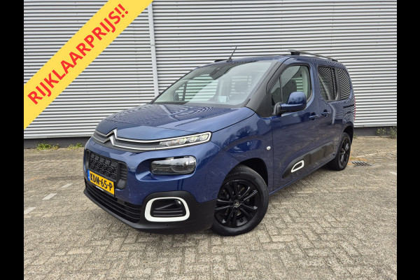 Citroën Berlingo 1.2 PureTech Shine Automaat,Panorama,camera,Navigatie/Carplay/Android,Trekhaak,Stoelverwarming,Cruisecontrol