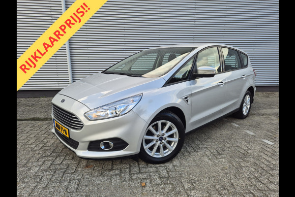 Ford S-Max 1.5i H6 Clima,Stoel/stuur/voorruit verwarming,Adroid,Navigatie,trekhaak,pdc ,