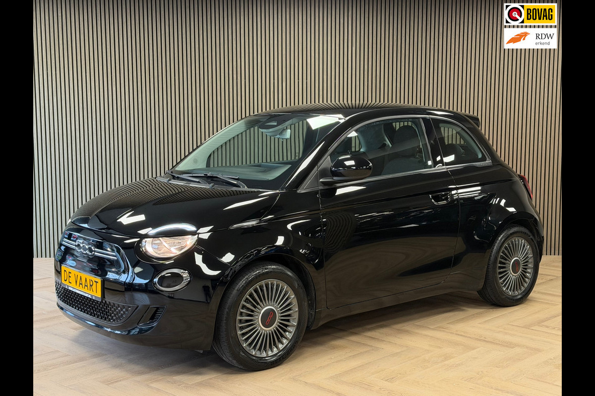 Fiat 500E Icon 42 kWh AUT. KEYLESS-GO NAVIGATIE STOELVERWARMING AIRCO CRUISE USB 94,12% SOH