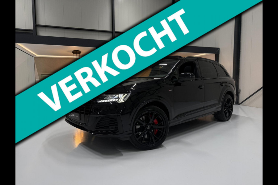 Audi Q7 55 TFSI e Quattro S Pano ACC Trekhaak 360° Cam B&O Memory Leder/Alcantara
