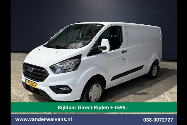 Ford Transit Custom 2.0 TDCI L2H1 Euro6 *Rijklaar Direct Rijden* Airco | Camera | Android auto | Cruisecontrol | Parkeersensoren verwarmde voorruit, bijrijdersbank, 2800kg trekvermogen