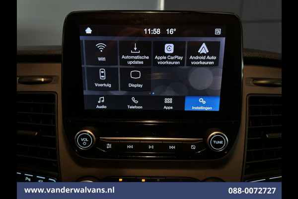 Ford Transit Custom 2.0 TDCI L2H1 Euro6 Airco | Camera | Apple Carplay | LED | Cruisecontrol 2800kg trekvermogen, Android Auto, Parkeersensoren, Verwarmde voorruit, Bijrijdersbank