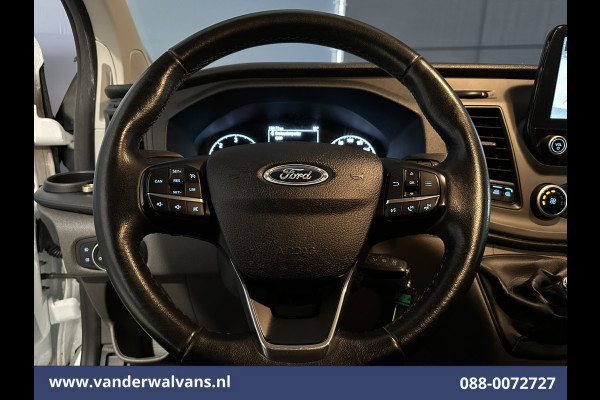 Ford Transit Custom 2.0 TDCI L2H1 Euro6 Airco | Camera | Apple Carplay | LED | Cruisecontrol 2800kg trekvermogen, Android Auto, Parkeersensoren, Verwarmde voorruit, Bijrijdersbank