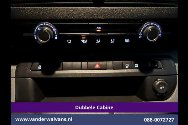 Peugeot Expert 2.0 BlueHDI 123pk L3H1 Dubbele Cabine Euro6 Airco | 2x zijdeur | 2500kg Trekhaak | 5-Zits Cruisecontrol, Parkeersensoren