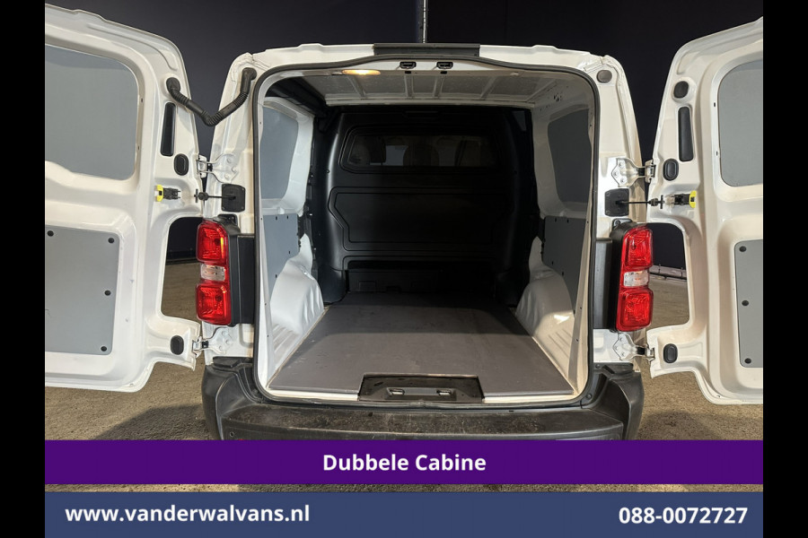 Peugeot Expert 2.0 BlueHDI 123pk L3H1 Dubbele Cabine Euro6 Airco | 2x zijdeur | 2500kg Trekhaak | 5-Zits Cruisecontrol, Parkeersensoren