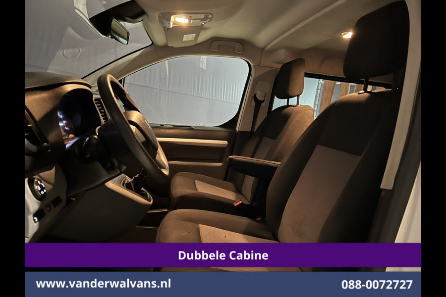 Peugeot Expert 2.0 BlueHDI 123pk L3H1 Dubbele Cabine Euro6 Airco | 2x zijdeur | 2500kg Trekhaak | 5-Zits Cruisecontrol, Parkeersensoren