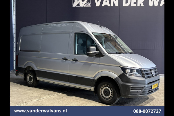Volkswagen Crafter 2.0 TDI 140pk L3H3 L2H2 Euro6 Airco | Camera | Apple Carplay | Cruisecontrol Android Auto, Parkeersensoren, Bijrijdersbank, 3000kg Trekvermogen, zilver