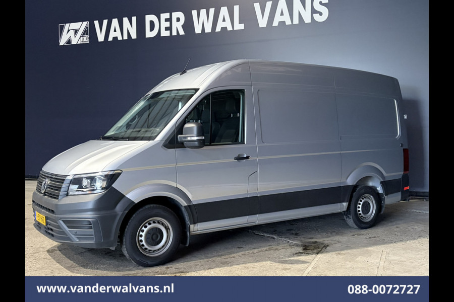 Volkswagen Crafter 2.0 TDI 140pk L3H3 L2H2 Euro6 Airco | Camera | Apple Carplay | Cruisecontrol Android Auto, Parkeersensoren, Bijrijdersbank, 3000kg Trekvermogen, zilver