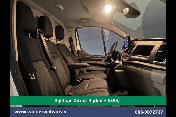 Ford Transit Custom 2.0 TDCI L2H1 Euro6 *Rijklaar Direct Rijden* Airco | Camera | 2800kg trekvermogen | Apple Carplay | Cruisecontrol | LED | Parkee Android Auto, Verwarmde voorruit, Bijrijdersbank