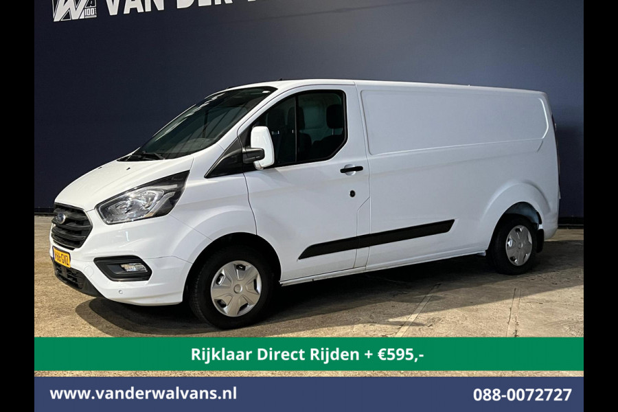 Ford Transit Custom 2.0 TDCI L2H1 Euro6 *Rijklaar Direct Rijden* Airco | Camera | 2800kg trekvermogen | Apple Carplay | Cruisecontrol | LED | Parkee Android Auto, Verwarmde voorruit, Bijrijdersbank