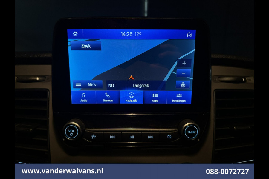 Ford Transit Custom 2.0 TDCI 130pk L1H1 Euro6 Airco | Camera | Navigatie | LED | Cruisecontrol Parkeersensoren, Stoelverwarming, Verwarmde voorruit, Bijrijdersbank, 2500kg trekvermogen