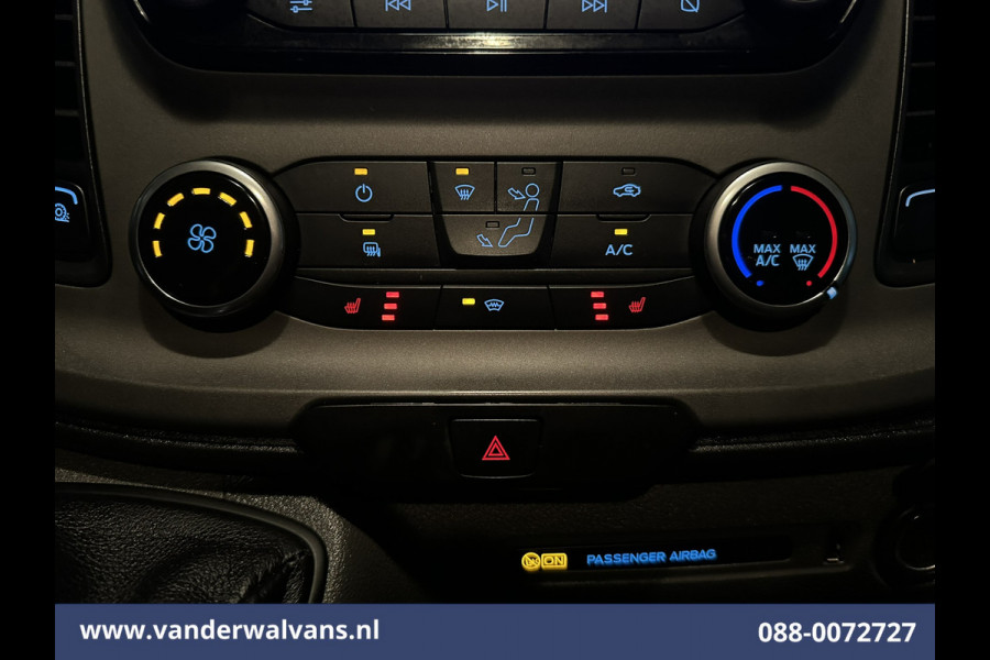 Ford Transit Custom 2.0 TDCI 130pk L1H1 Euro6 Airco | Camera | Navigatie | LED | Cruisecontrol Parkeersensoren, Stoelverwarming, Verwarmde voorruit, Bijrijdersbank, 2500kg trekvermogen