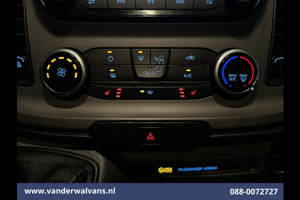 Ford Transit Custom 2.0 TDCI 130pk L1H1 Euro6 Airco | Camera | Navigatie | LED | Cruisecontrol Parkeersensoren, Stoelverwarming, Verwarmde voorruit, Bijrijdersbank, 2500kg trekvermogen