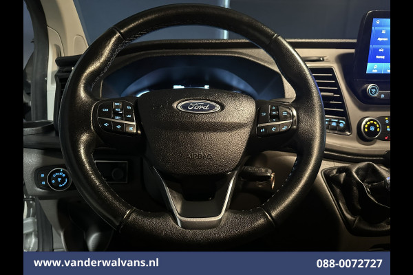 Ford Transit Custom 2.0 TDCI 130pk L1H1 Euro6 Airco | Camera | Navigatie | LED | Cruisecontrol Parkeersensoren, Stoelverwarming, Verwarmde voorruit, Bijrijdersbank, 2500kg trekvermogen