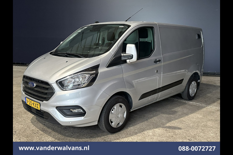 Ford Transit Custom 2.0 TDCI 130pk L1H1 Euro6 Airco | Camera | Navigatie | LED | Cruisecontrol Parkeersensoren, Stoelverwarming, Verwarmde voorruit, Bijrijdersbank, 2500kg trekvermogen