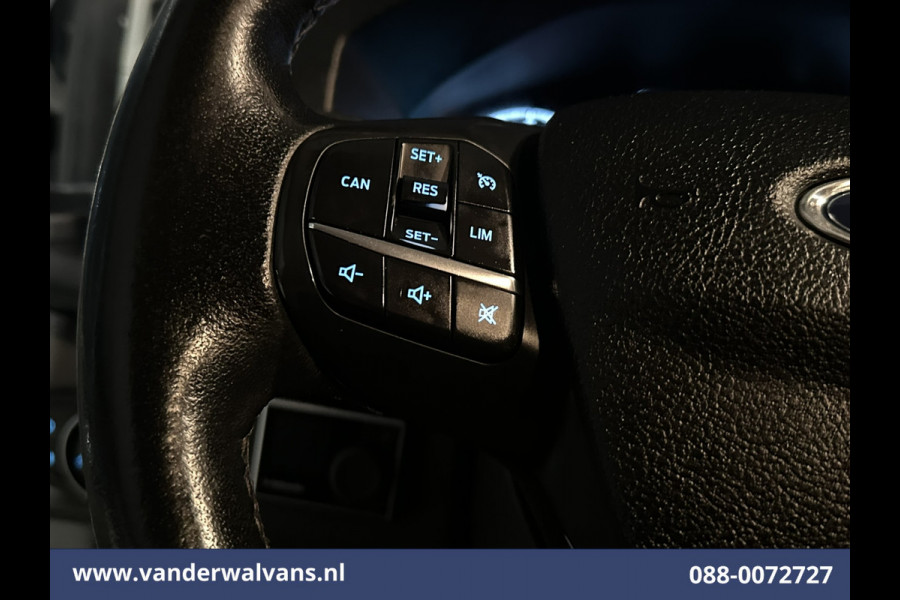 Ford Transit Custom 2.0 TDCI 130pk L1H1 Euro6 Airco | Camera | Navigatie | LED | Cruisecontrol Parkeersensoren, Stoelverwarming, Verwarmde voorruit, Bijrijdersbank, 2500kg trekvermogen