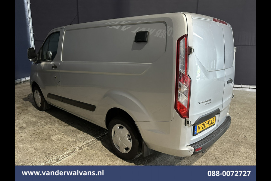 Ford Transit Custom 2.0 TDCI 130pk L1H1 Euro6 Airco | Camera | Navigatie | LED | Cruisecontrol Parkeersensoren, Stoelverwarming, Verwarmde voorruit, Bijrijdersbank, 2500kg trekvermogen