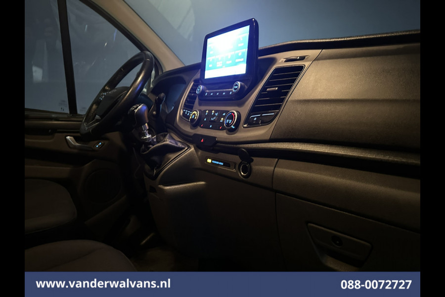 Ford Transit Custom 2.0 TDCI 130pk L1H1 Euro6 Airco | Camera | Navigatie | LED | Cruisecontrol Parkeersensoren, Stoelverwarming, Verwarmde voorruit, Bijrijdersbank, 2500kg trekvermogen
