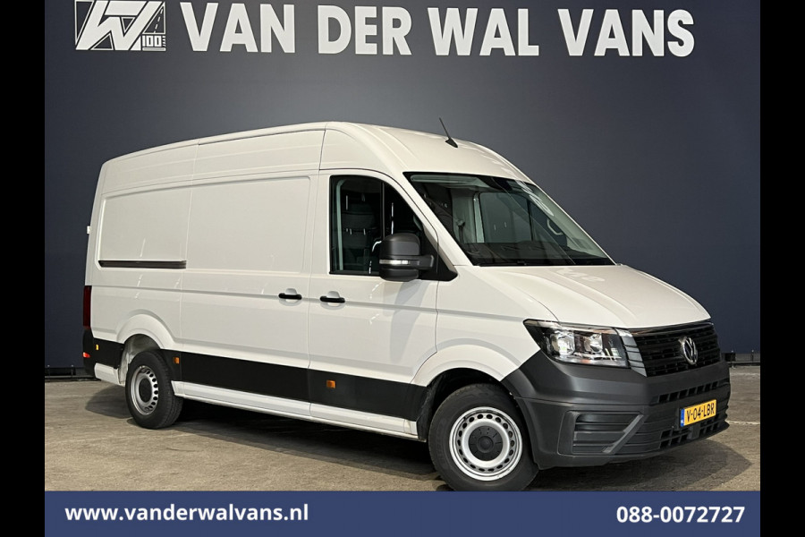 Volkswagen Crafter 2.0 TDI 141pk L3H3 (L2H2) Euro6 Airco | Massagestoel | Camera | Apple Carplay | Cruisecontrol Chauffeursstoel, Android Auto, 2800kg trekvermogen