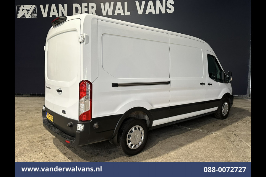 Ford Transit 2.0 TDCI 130pk L3H2 Euro6 Airco | Camera | Navigatie | Apple Carplay | Cruisecontrol | Stoelverwarming Android Auto, Verwarmde voorruit, Parkeersensoren, Bijrijdersbank