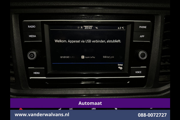 Volkswagen Crafter 2.0 TDI 141pk Automaat L4H3 L3H2 Euro6 Airco | Camera | Apple Carplay | Cruisecontrol Android Auto, Stoelverwarming, Bijrijdersbank, 3000kg trekvermogen