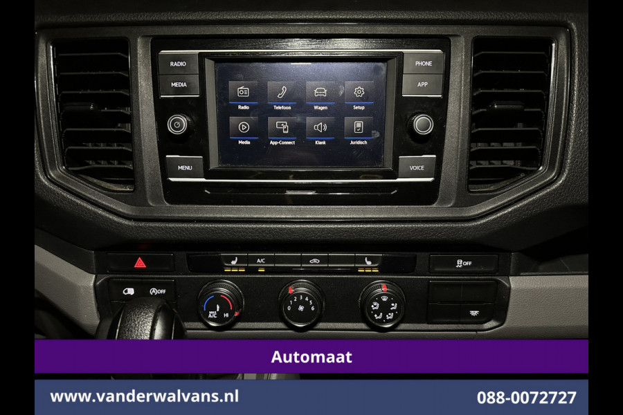 Volkswagen Crafter 2.0 TDI 141pk Automaat L4H3 L3H2 Euro6 Airco | Camera | Apple Carplay | Cruisecontrol Android Auto, Stoelverwarming, Bijrijdersbank, 3000kg trekvermogen