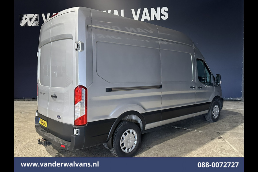 Ford Transit 2.0 TDCI 170pk L3H3 Euro6 Airco | Navigatie | 2500kg Trekhaak | Cruisecontrol Verwarmde voorruit, Parkeersensoren, Bijrijdersbank