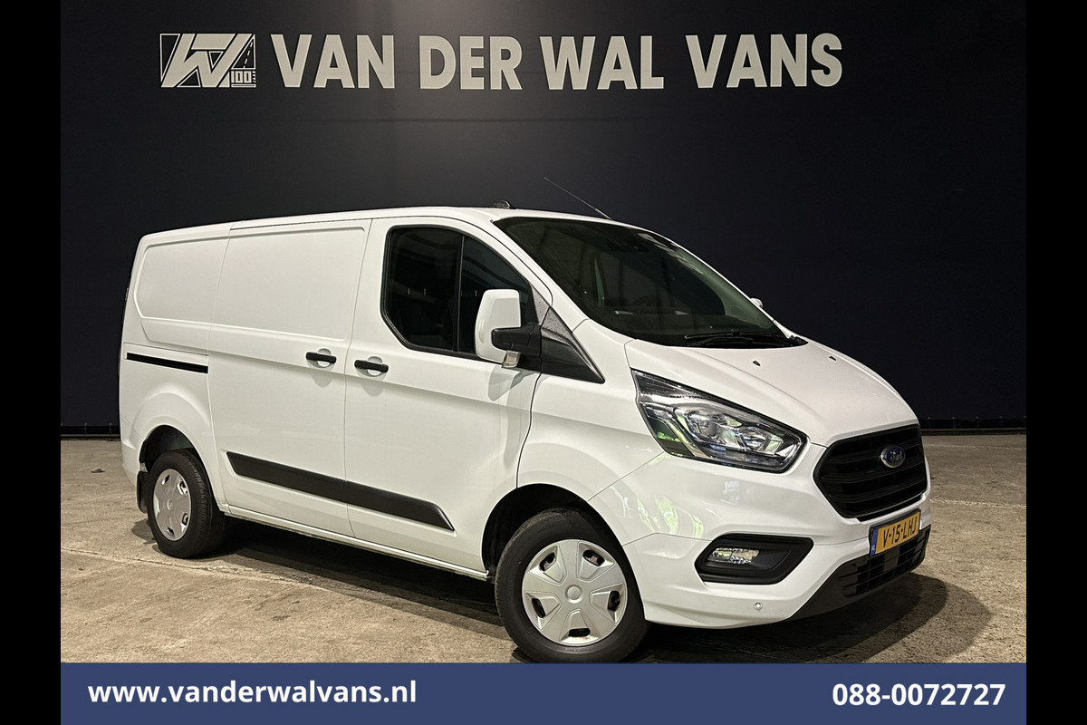 Ford Transit Custom 2.0 TDCI L1H1 Euro6 Airco | Camera | LED | Android Auto | Cruisecontrol | Verwarmde voorruit Parkeersensoren, Bijrijdersbank, 2500kg trekvermogen