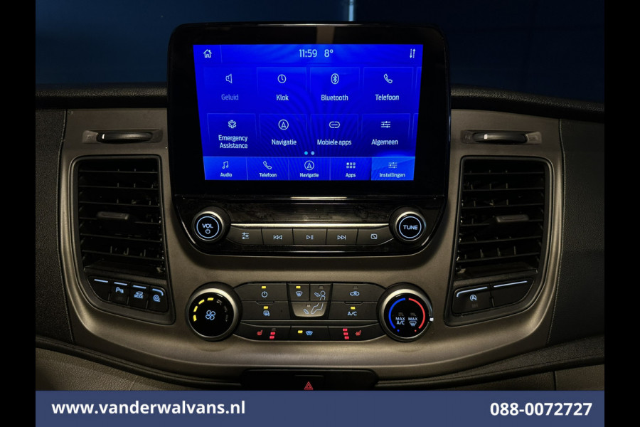 Ford Transit Custom 2.0 TDCI L1H1 Euro6 Airco | Navigatie | Camera | LED | Cruisecontrol Stoelverwarming Parkeersensoren, Verwarmde voorruit, Bijrijdersbank, 2500kg trekvermogen