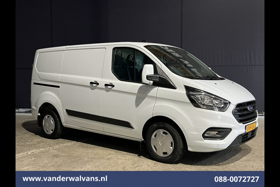 Ford Transit Custom 2.0 TDCI L1H1 Euro6 Airco | Navigatie | Camera | LED | Cruisecontrol Stoelverwarming Parkeersensoren, Verwarmde voorruit, Bijrijdersbank, 2500kg trekvermogen