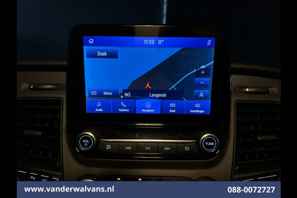 Ford Transit Custom 2.0 TDCI L1H1 Euro6 Airco | Navigatie | Camera | LED | Cruisecontrol Stoelverwarming Parkeersensoren, Verwarmde voorruit, Bijrijdersbank, 2500kg trekvermogen