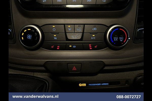 Ford Transit Custom 2.0 TDCI L1H1 Euro6 Airco | Navigatie | Camera | LED | Cruisecontrol Stoelverwarming Parkeersensoren, Verwarmde voorruit, Bijrijdersbank, 2500kg trekvermogen