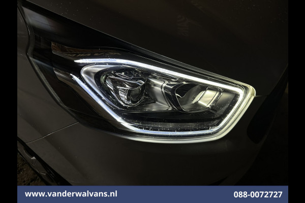 Ford Transit Custom 2.0 TDCI L1H1 Euro6 Airco | Navigatie | Camera | LED | Cruisecontrol Stoelverwarming Parkeersensoren, Verwarmde voorruit, Bijrijdersbank, 2500kg trekvermogen
