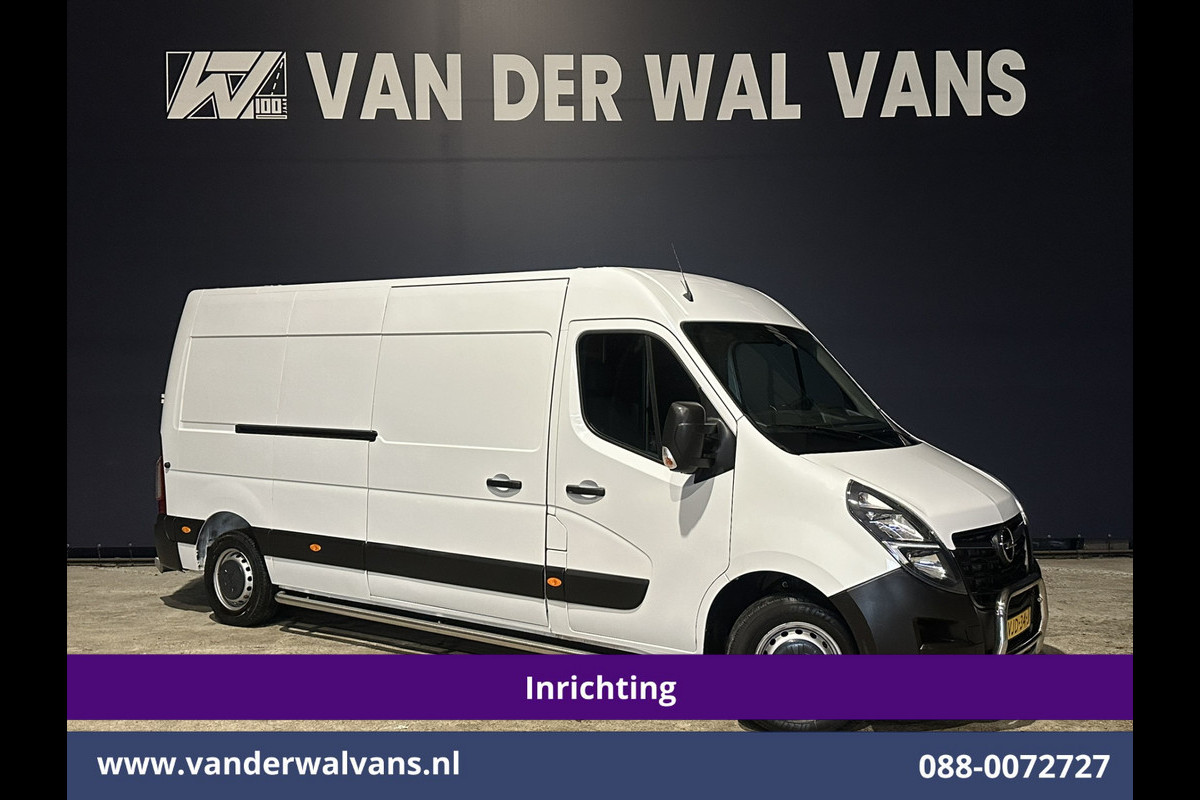 Opel Movano 2.3 CDTI L3H2 *Post NL inrichting* Euro6 Airco | Navigatie | Camera | Cruisecontrol | Parkeersensoren Doorloopdeur, 270 Gr. achterdeuren, Sidebars
