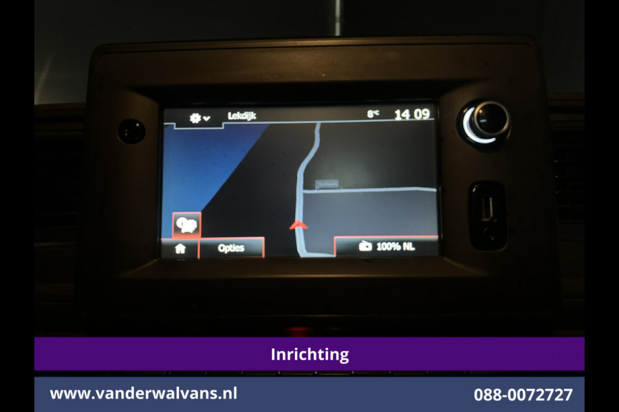 Opel Movano 2.3 CDTI L3H2 *Post NL inrichting* Euro6 Airco | Navigatie | Camera | Cruisecontrol | Parkeersensoren Doorloopdeur, 270 Gr. achterdeuren, Sidebars