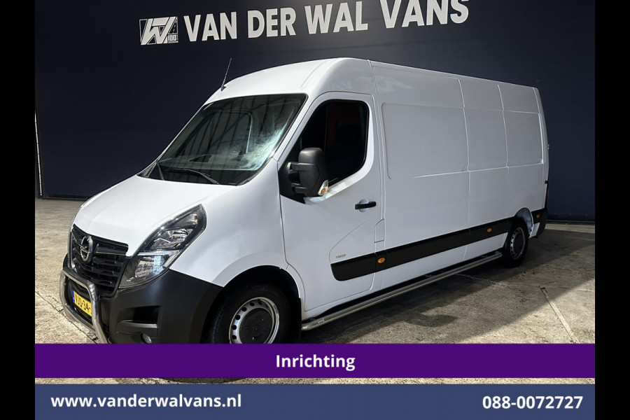 Opel Movano 2.3 CDTI L3H2 *Post NL inrichting* Euro6 Airco | Navigatie | Camera | Cruisecontrol | Parkeersensoren Doorloopdeur, 270 Gr. achterdeuren, Sidebars