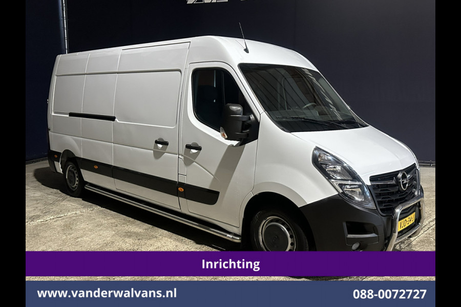 Opel Movano 2.3 CDTI L3H2 *Post NL inrichting* Euro6 Airco | Navigatie | Camera | Cruisecontrol | Parkeersensoren Doorloopdeur, 270 Gr. achterdeuren, Sidebars