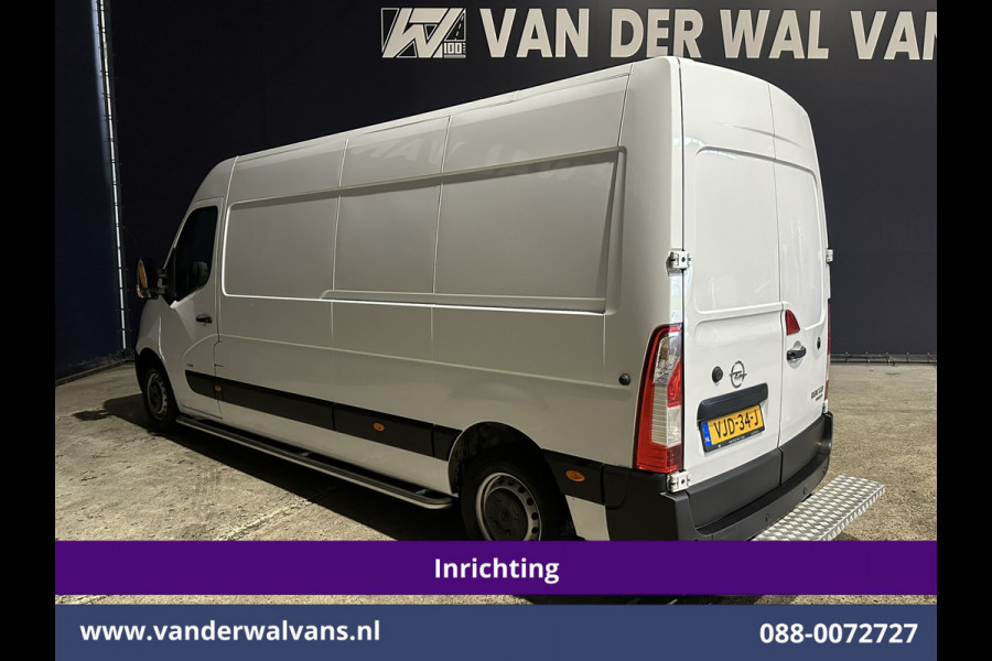 Opel Movano 2.3 CDTI L3H2 *Post NL inrichting* Euro6 Airco | Navigatie | Camera | Cruisecontrol | Parkeersensoren Doorloopdeur, 270 Gr. achterdeuren, Sidebars