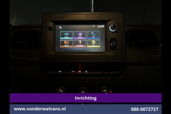 Opel Movano 2.3 CDTI L3H2 *Post NL inrichting* Euro6 Airco | Navigatie | Camera | Cruisecontrol | Parkeersensoren Doorloopdeur, 270 Gr. achterdeuren, Sidebars