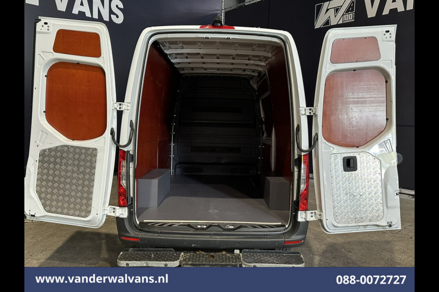 Mercedes-Benz Sprinter 316 CDI 163 pk L2H2 Euro6 Airco | 2800kg Trekhaak | Camera | Apple Carplay | Parkeersensoren inklapbare spiegels, standkachel, cruisecontrol, MBUX, Android auto