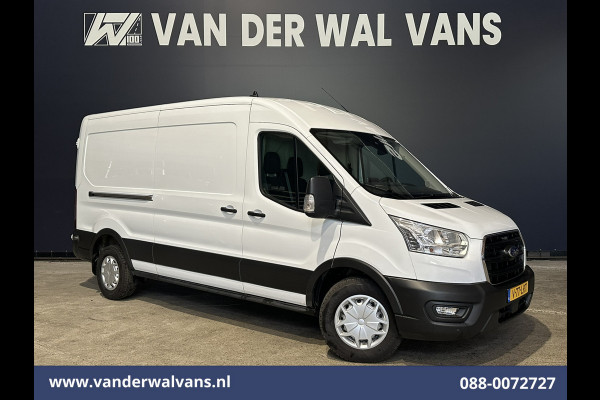 Ford Transit 2.0 TDCI 130pk L3H2 Euro6 Airco | Camera | Navigatie | Android Auto | Cruisecontrol | Parkeersensoren Stoelverwarming, Verwarmde voorruit, 2500kg trekvermogen, Bijrijdersbank
