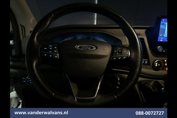 Ford Transit 2.0 TDCI 130pk L3H2 Euro6 Airco | Camera | Navigatie | Android Auto | Cruisecontrol | Parkeersensoren Stoelverwarming, Verwarmde voorruit, 2500kg trekvermogen, Bijrijdersbank