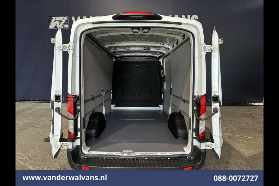 Ford Transit 2.0 TDCI 130pk L3H2 Euro6 Airco | Camera | Navigatie | Android Auto | Cruisecontrol | Parkeersensoren Stoelverwarming, Verwarmde voorruit, 2500kg trekvermogen, Bijrijdersbank