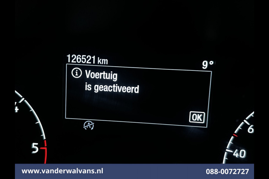 Ford Transit 2.0 TDCI 130pk L3H2 Euro6 Airco | Camera | Navigatie | Android Auto | Cruisecontrol | Parkeersensoren Stoelverwarming, Verwarmde voorruit, 2500kg trekvermogen, Bijrijdersbank